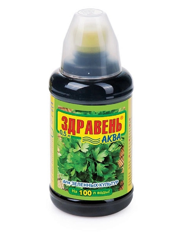 Удобрение Здравень АКВА для зеленых культур 